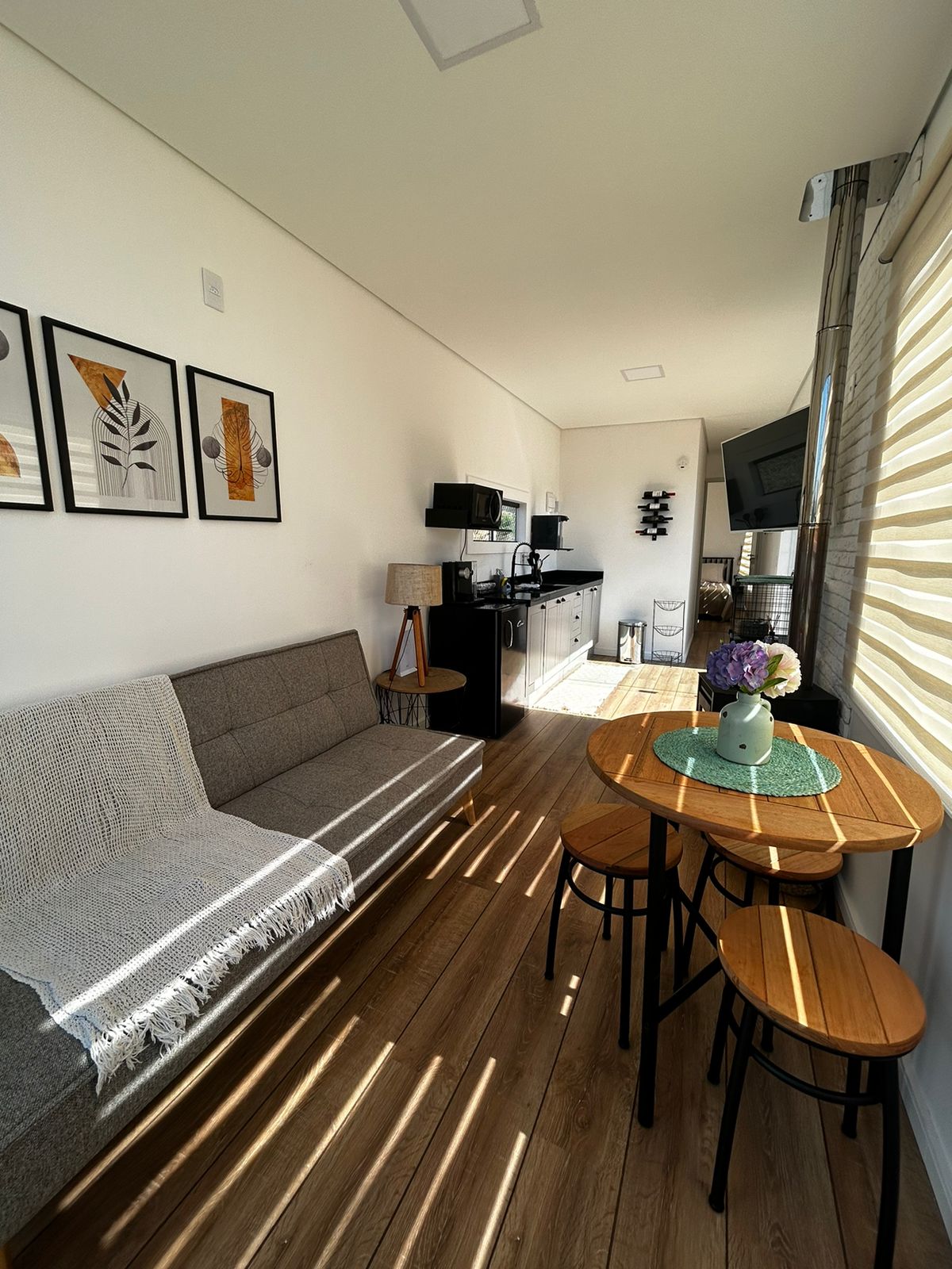 Sala de estar do My Eco Lodge